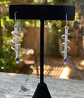 Staff and Spiral Earrings