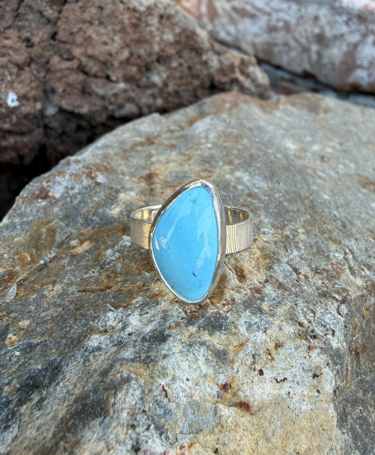Golden Hills Turquoise Rings