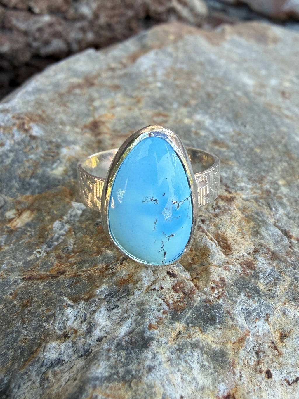 Golden Hills Turquoise Rings